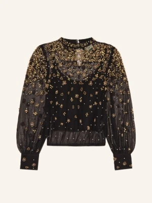 Farm Rio Bluzka Z Kamieniami Ozdobnymi schwarz