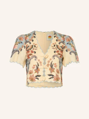 Farm Rio Bluzka Z Lnu gelb