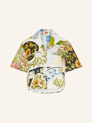 Farm Rio Bluzka Z Lnu Latin Trip blau