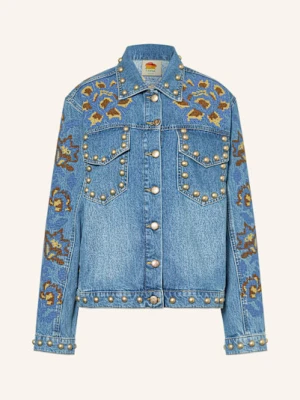 Farm Rio Kurtka Jeansowa Z Ćwiekami blau