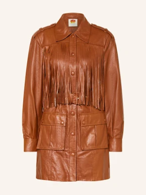 Farm Rio Kurtka Skórzana braun