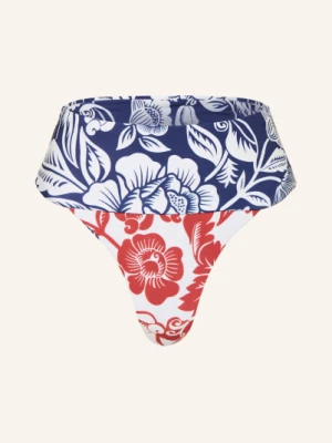 Farm Rio Majtki Bikini Z Wysokim Stanem Cashew And Birds rot