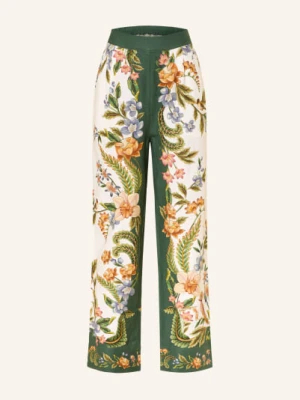 Farm Rio Spodnie Z Marlowej Tkaniny Nature Sand Z Dodatkiem Lnu beige