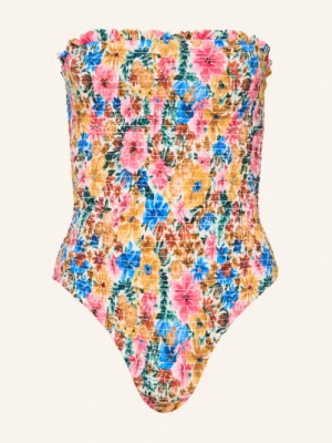 Farm Rio Strój Kąpielowy Bandeau Floraline rosa