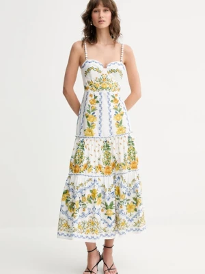 Farm Rio sukienka bawełniana