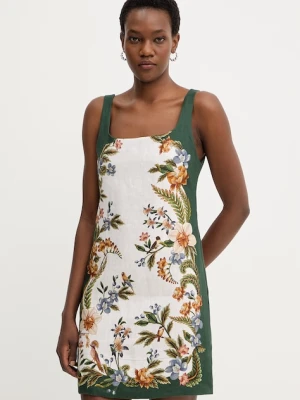 Farm Rio sukienka lniana