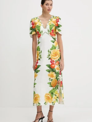 Farm Rio sukienka lniana