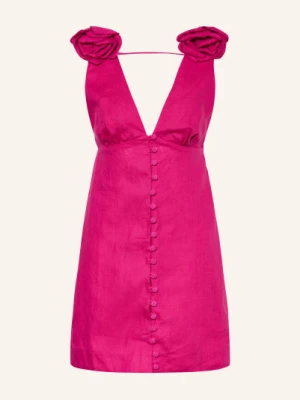 Farm Rio Sukienka Lniana pink