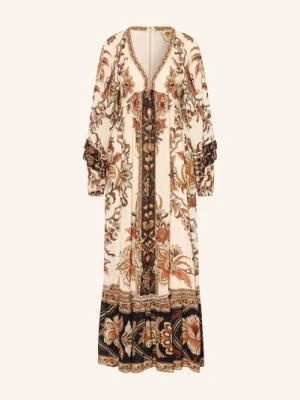 Farm Rio Sukienka Majestic Garden beige