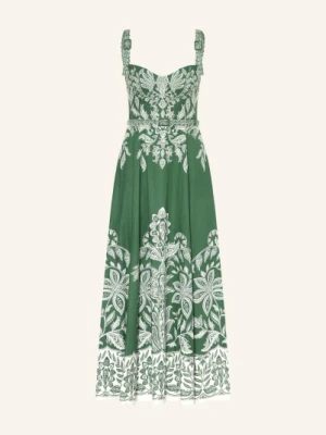 Farm Rio Sukienka Miranda Z Lnu gruen
