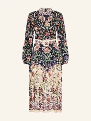 Farm Rio Sukienka Satynowa Marvelous Garden schwarz