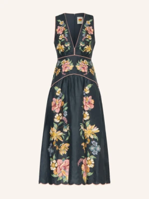 Farm Rio Sukienka Z Lnu Maira blau