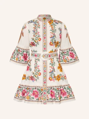 Farm Rio Sukienka Z Rękawami 3/4 weiss