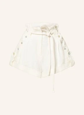 Farm Rio Szorty Paperbag Z Lnu weiss