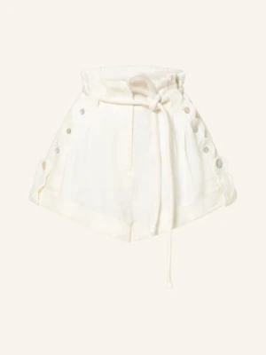 Farm Rio Szorty Paperbag Z Lnu weiss