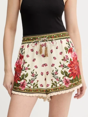 Farm Rio szorty z dodatkiem lnu