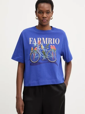 Farm Rio t-shirt bawełniany