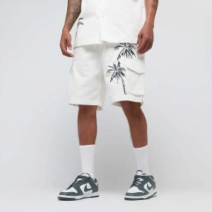 Fashion Slubby Twill Short, markiSmoke Rise, Szorty sportowe, w kolorze biały, rozmiar: