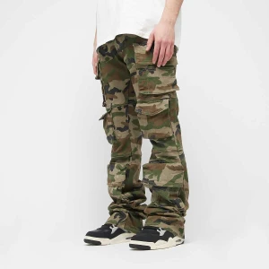 Fashion Utility Twill Pants, markiSmoke Rise, Bojówki, w kolorze camo, rozmiar: