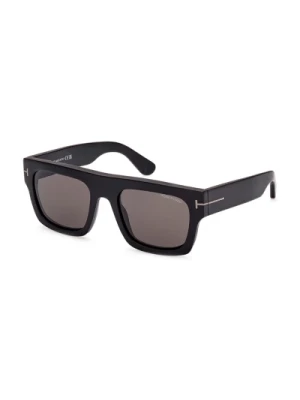 Fausto-02A Matowe Czarne Okulary przeciwsłoneczne Tom Ford