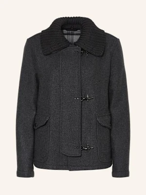 Fay Kurtka Z Odpinanym Kołnierzem grau