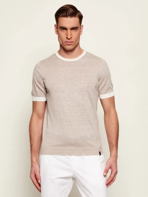 Fay Lniany t-shirt | Slim Fit