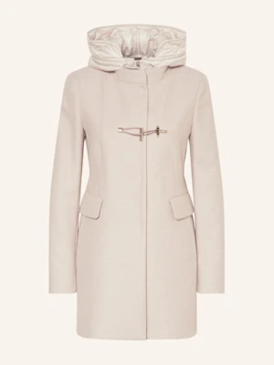 Fay Płaszcz Wełniany beige
