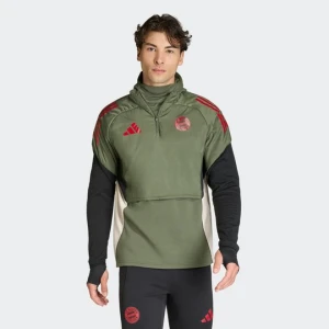 FC Bayern Tiro 25 Winterized Top Adidas Base Green