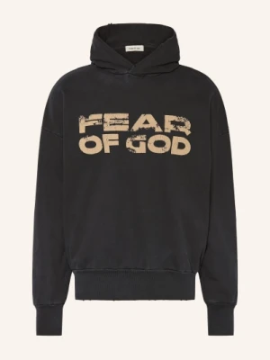 Fear Of God Bluza Z Kapturem schwarz