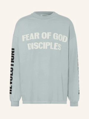 Fear Of God Koszulka Z Długim Rękawem Oversize blau