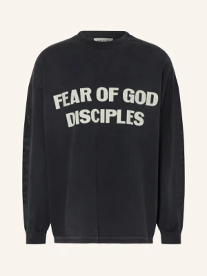 Fear Of God Koszulka Z Długim Rękawem Oversize schwarz