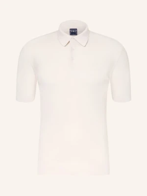 Fedeli Dzianinowa Koszulka Polo weiss