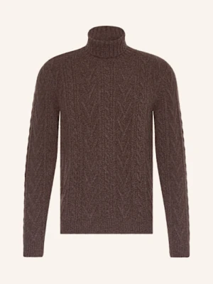 Fedeli Golf Z Kaszmiru braun