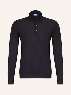 Fedeli Koszulka Polo Z Dzianiny blau
