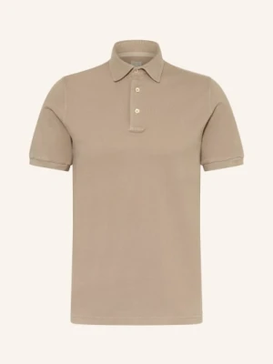 Fedeli Koszulka Polo Z Pikowanym Wzorem North beige