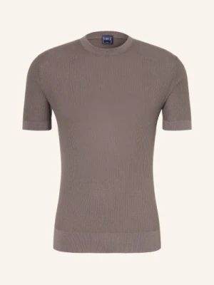 Fedeli Koszulka Z Dzianiny beige