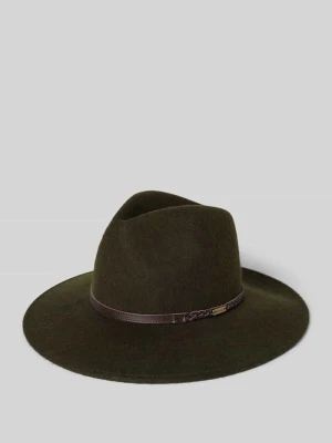 Fedora z czystego filcu wełnianego Barbour