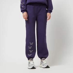 FELI Regular Sweatpants Rhinestones purple, marki FeliciousApparel, w kolorze Fioletowy, rozmiar