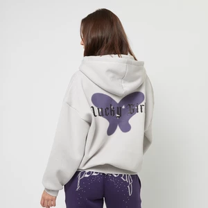 FELI Regular Zipp Hoodie Lucky Girl concrete, marki FeliciousApparel, w kolorze Szary, rozmiar