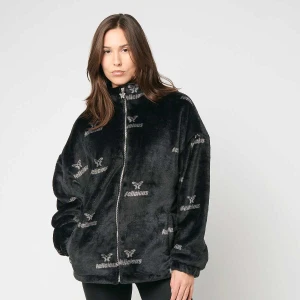 Felicious Teddy Logo Jacket kobiety Bomberki czarny rozmiar Odzież