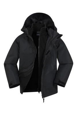 Fell - dziecięca przeciwdeszczowa kurtka 3 w 1 - Black Mountain Warehouse