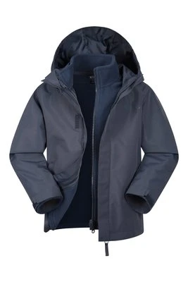 Fell - dziecięca przeciwdeszczowa kurtka 3 w 1 - Navy Mountain Warehouse