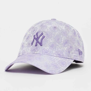 Female 9Twenty Floral New York Yankees, markiNew Era, Czapki, w kolorze fioletowy, rozmiar: