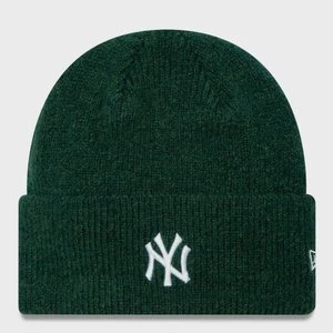 Female Wide Cuff Beanie MLB New York Yankees dkg, markiNew Era, Czapki beanie, w kolorze zielony, rozmiar: