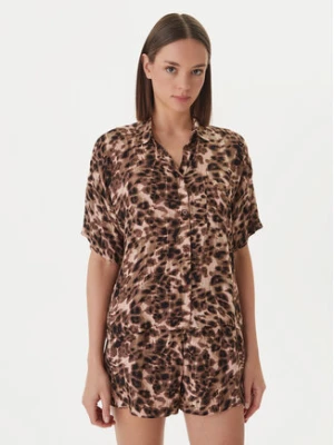 Femilet by Chantelle Koszulka piżamowa Layla FNAGJ5 Brązowy