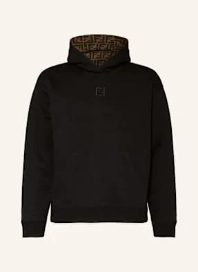 Fendi Bluza Z Kapturem schwarz