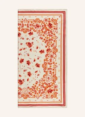 Fendi Chusta Jedwabna orange