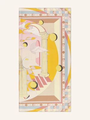 Fendi Chusta Jedwabna rosa