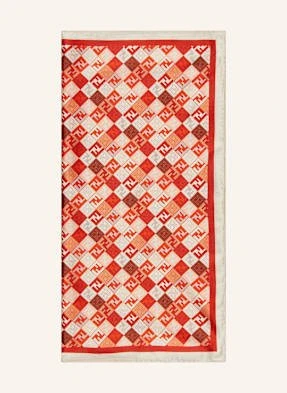 Fendi Chusta Jedwabna rot
