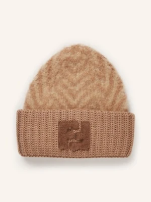 Fendi Czapka Z Alpaki braun